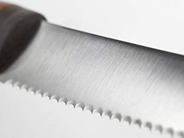 Wüsthof Urban Farmer 9" Serrated Bread Knife Brown