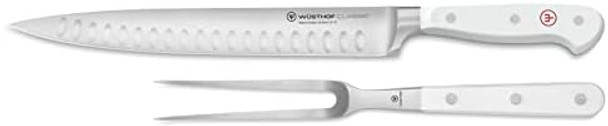 Wüsthof Classic White 2-Piece Carving Set