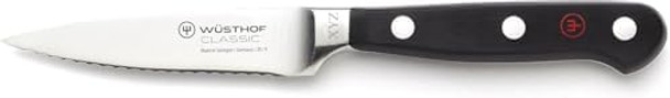 Wüsthof Classic 3.5" Serrated Paring Knife Black Stainless Steel