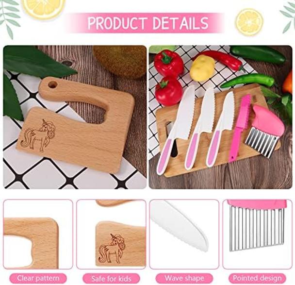 7 Pieces Christmas Wooden Kitchen Knife For Kids Include Plastic Potato Slicers Cooking Knives Serrated Edges Toddler Knife Kids Plastic Knife Resistant Gloves For Kitchen Children (Crocodile) 7 Pieces Christmas Wooden Kitchen Knife For Kids Include Plastic Potato Slicers Cooking Knives Serrated Edges Toddler Knife Kids Plastic Knife Resistant Gloves For Kitchen Children (Crocodile)