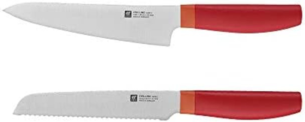 Zwilling Now S 2-Pc Knife Set Lime Green