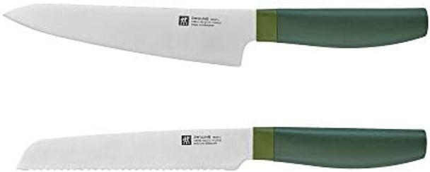 Zwilling Now S 2-Pc Knife Set Lime Green