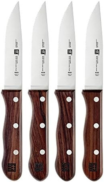 Zwilling 4-Pc Steakhouse Steak Knife Set With Storage Case