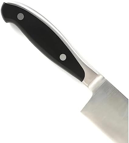 Henckels Forged Synergy 5-Inch Hollow Edge Santoku Knife Black/Stainless Steel