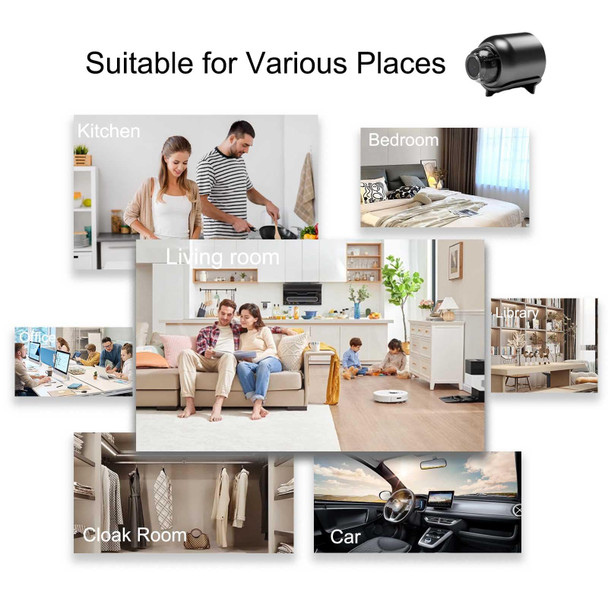 screet HD 1080P WiFi Hidden Spy Camera with Remote Viewing | Motion Detection | Video Recording- Protect Your Home and Office Indoor with Unobtrusive Surveillance