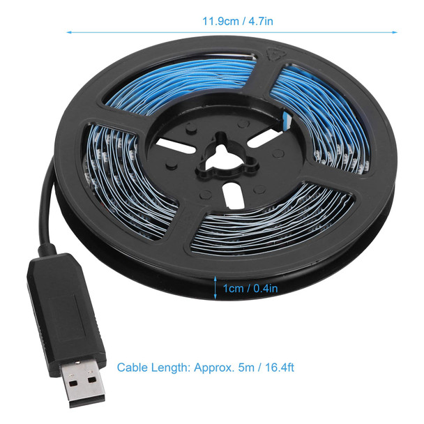 RGB Light Strip 16 Million Colors 20 Modes USB Music Strip Light for Home Bar Lighting Decoration' RGB Light Strip 16 Million Colors 20 Modes USB Music Strip Light for Home Bar Lighting Decoration'