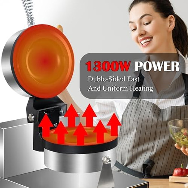 Ice Cream Burger Maker UFO Burger Maker Ice Cream Filling Waffle Maker Hamburger Waffle Maker Sandwich Press Non Coated Household Or Commercial.