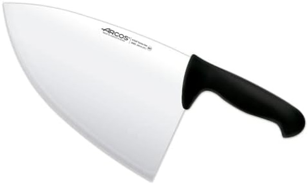 Arcos Butcher Knife - 10 Inch Blade - Polypropylene Black Handle - Silver - Color Indicators for Food Identification - Series 2900