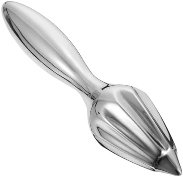 BESTOYARD Handheld Lemon Juicer Stainless Steel Manual Orange Citrus Reamer Lightweight Fruit Squeezer for Efficient Juice Extraction Home Bar Cafe Kitchen