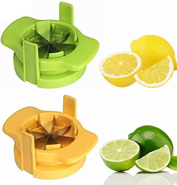1 pc Lemon Separator & Orange Slicer Juicer Divider - Fruit Slicer & Orange Peel Cutter - Fruit & Vegetable Tool - Lemon Cutter - Kitchen Tool - Random Color