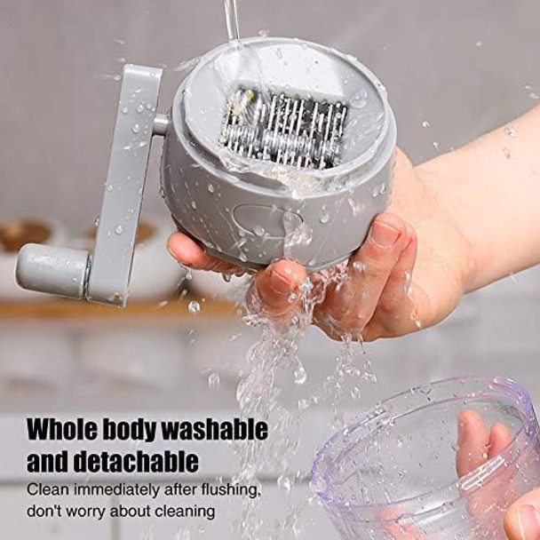 Food Chopper Nut Chopper Grinder Hand Crank For All Nuts Walnut Pecans Kitchen MultiChopper Shredder For Making Toppings