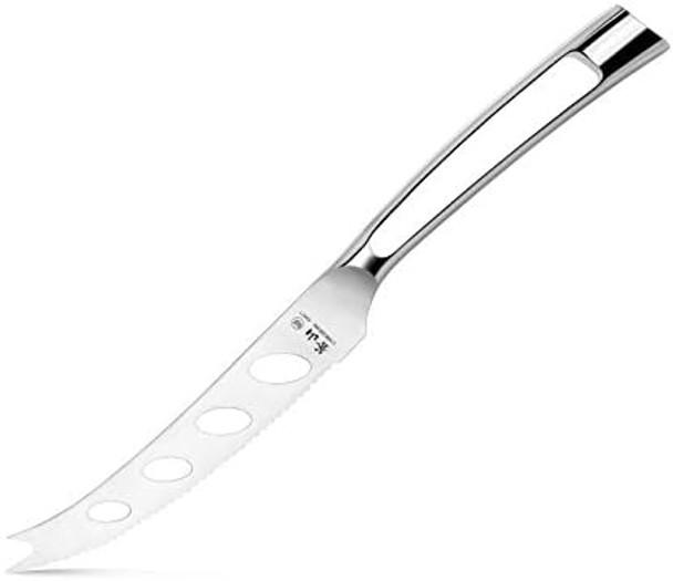 Cangshan N1 Series German Steel Forged Tomato and Cheese Knife 5" Blade Silver