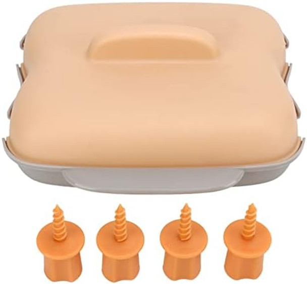 Microwave Sweet Corn Cooker Microwave Corn Steamer Microwavable Steamed Corn Box 2 Corn Cobs Microwave Corn On The Cob Cooker Set(Pink)