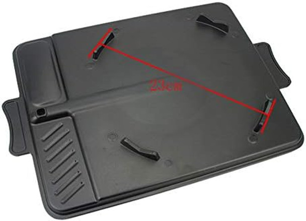 Korean-Style Non-Stick Smokeless Rectangular Grill Pan Baking Tray Barbecue Plate for Indoor Outdoor BBQ