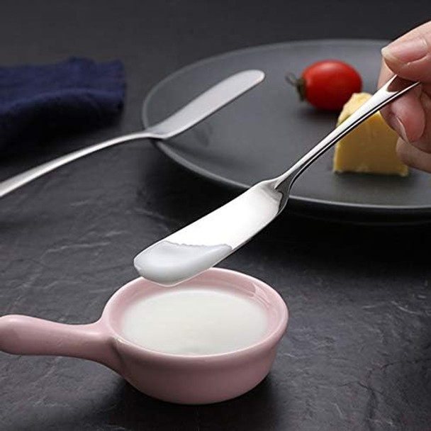 Set of 5 Stainless Steel Butter Knife Butter applicator Breakfast Spreads soft cheeses and jam Set of 5 Stainless Steel Butter Knife Butter applicator Breakfast Spreads soft cheeses and jam