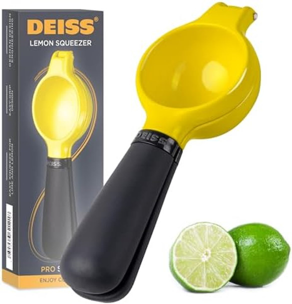 Deiss Pro Heavy-Duty Metal Lemon Squeezer and Deiss PRO Citrus Zester & Cheese Grater