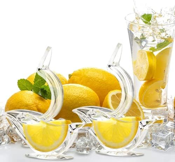 Bird Lemon Squeezer Ergonomic Lemon Squeezer Portable Citrus Juicer Lemon Juicer Transparent Lime Squeezer Easy to Clean Hand Juicer For Squeezing Lemons Oranges Pomegranates