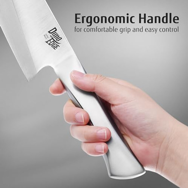 Ultra Sharp 3-Piece Kitchen Knife Set High Carbon Stainless Steel Chef Knife Set Professional Japanese Knives with Ergonomic Hollow Handle