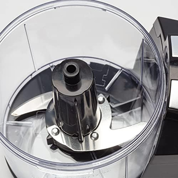 Dominion Electric Mini Food Chopper Compact Black/Silver