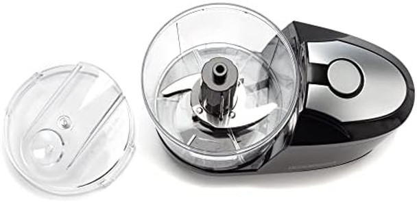 Dominion Electric Mini Food Chopper Compact Black/Silver