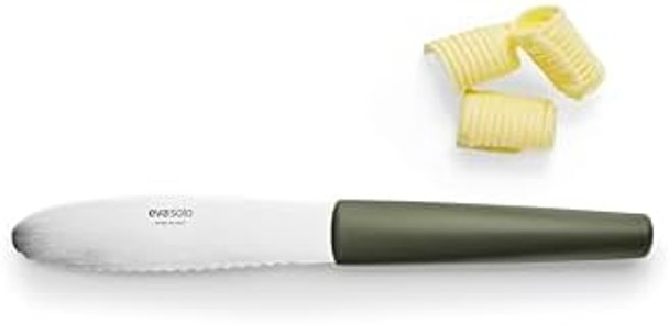 Eva Solo Green Tools Butter Knife Butter Spreader Kitchen Gadget Ergonomic Design & Smooth Finish Danish Design & Functionality Green Tools Kitchen Gadgets & Accessories