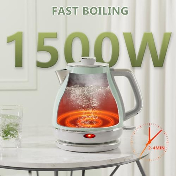 Rapid Egg Cooker with 1.0L 100% Stainless Steel BPA Electric Teapot