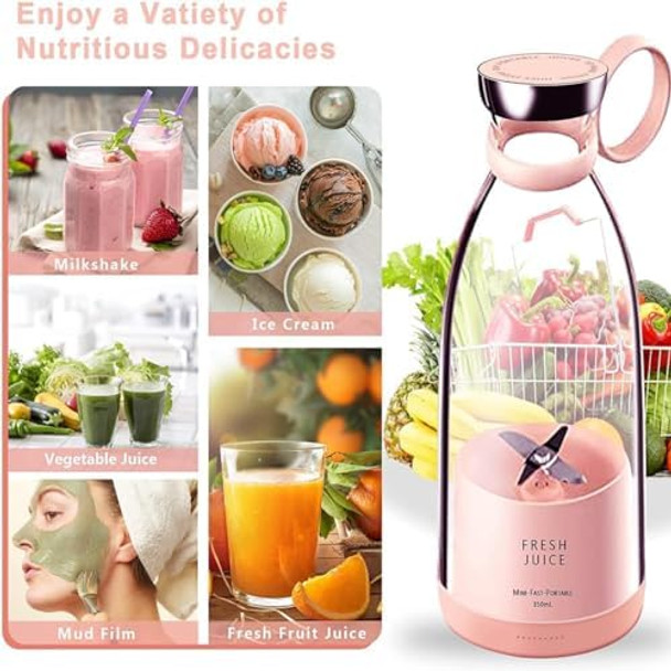 Personal juicers fruit juicers handheld blenders portable juicers rechargeable blenders for shakes and smoothies