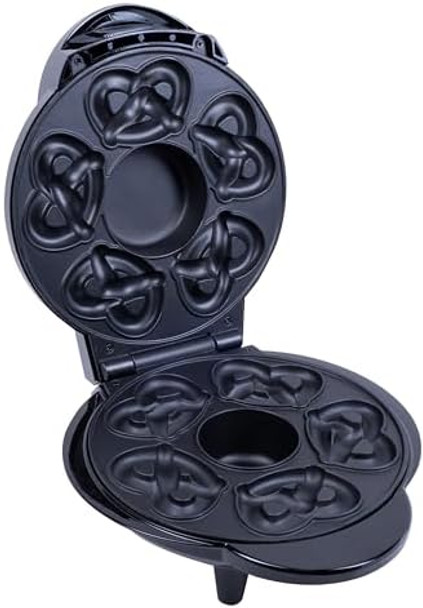 SUPERPRETZEL Pretzel Maker. Soft Pretzel Maker with Cheese Melting Compartment. Creates up to 5 Delicious Warm Soft Pretzels in Minutes. Officially Licensed SUPERPRETZEL Machine from Fizz Creations.