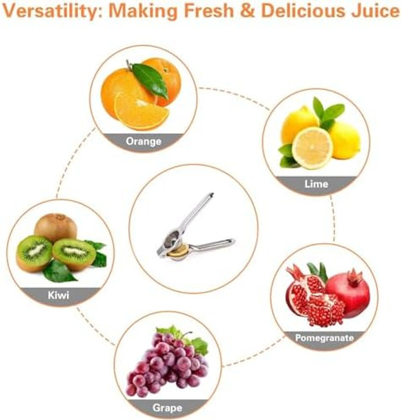 Lemon Squeezer Citrus Juicer Hand Press，Fruit Juicer Squeezer Hand Press ，Lemon Press Squeezer for Kitchens