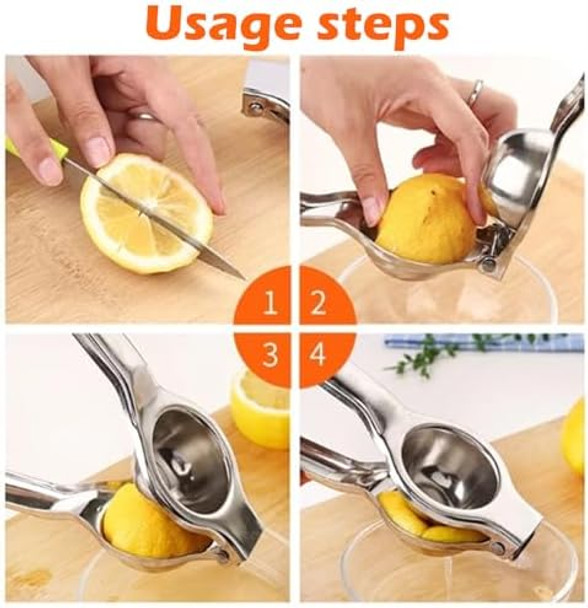 Lemon Squeezer Citrus Juicer Hand Press，Fruit Juicer Squeezer Hand Press ，Lemon Press Squeezer for Kitchens