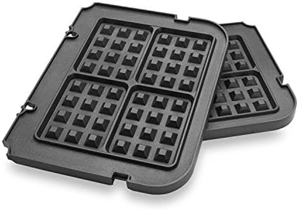 Waffle Plates Only for Cuisinart Griddler GR-4N GR-5B GR-6 and GRID-8N Series Nonstick Coating Baking Waffle Plates by Gvode