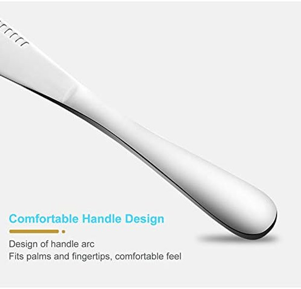 The Better Butter Spreader Knife Butter Knife Spreaders Stainless Steel Butter Knives Curler Butter Knifes for Cold Butter Slicer with Holes Butter Grater 3 in 1 Kitchen Gadgets Serrated