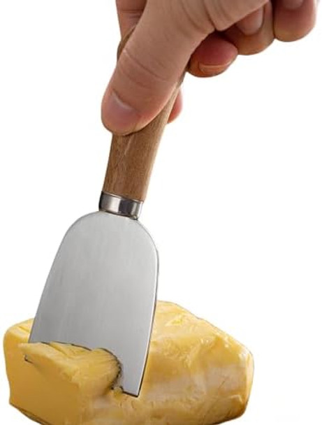 Stainless Steel Cheese Cheese Knife Butter Knife Butter Knife Acacia Wooden Handle Cheese Knife HY2027