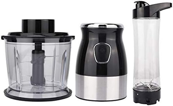 Electric Food Chopper Multifuctional Electric Food Chopper with 4 Stainless Steel Blades Meat Vetables Fruits Blender Grinder Juicer EU Plug
