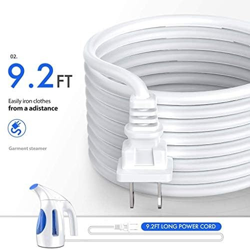 HiLIFE Steamer for Clothes Portable Handheld Design 240ml Big Capacity 700W Strong Penetrating Steam Removes Wrinkle for Home Office and Travel(ONLY FOR 120V)