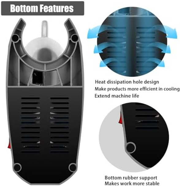 Electric Ice Shaver Snow Cone Maker Prevent Splash Stainless Steel 4 Blade Machine 200lbs/hr with Ice Pick for Home and Commercial Use（Silver）