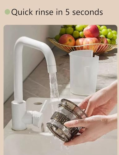 Cold press juicer Slow Cold Press Juicer with Larger Feed Chute Pure Juicer Machines for Vegetables & Fruits Easy to Clean with Brush