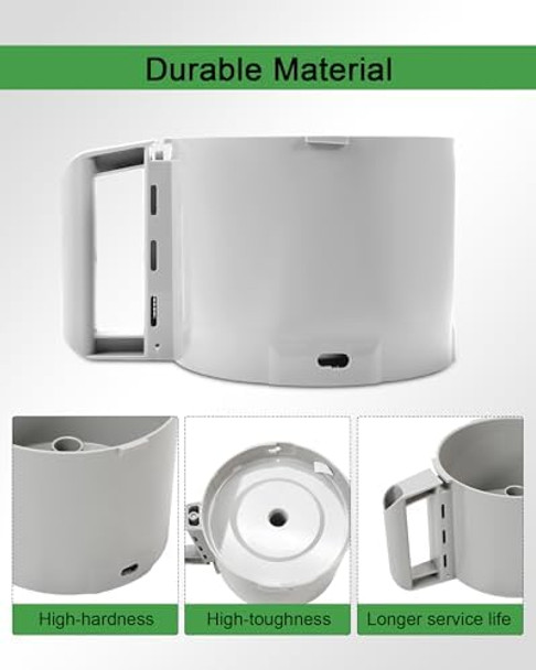 112204S Cutter Bowl Compatible with Robot Coupe R2 Bowl Food Processor Gray Bowl Compatible with Robot Coupe R2 3L Gb R2 DICE R2 Dice R2B R2N