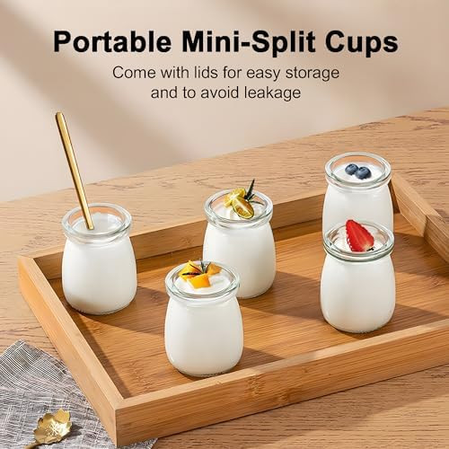 Yogurt Maker with Temperature Control Adjustable Time Homemade Probiotic Yogurt Maker Machine