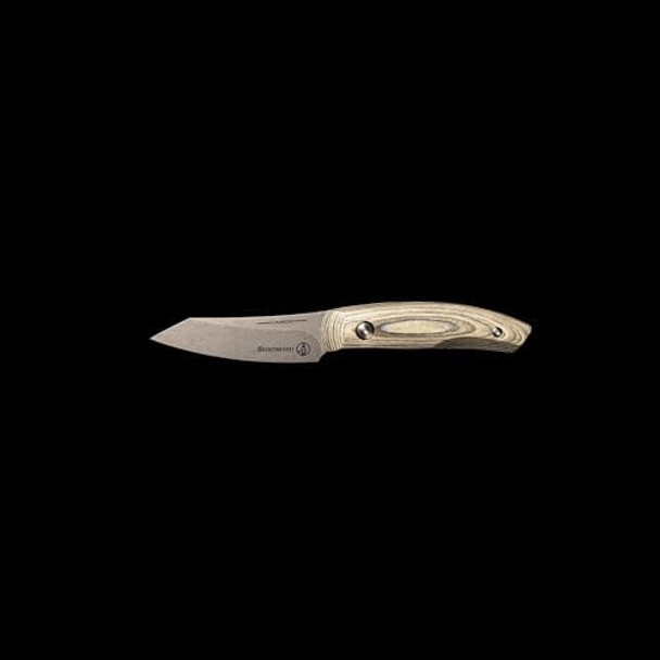Messermeister Carbon 3.5” Paring Knife - Bohler K110 High Carbon Steel with a Ceramic Stoash Finish - Resin-Stabilized Wood Handles - Handcrafted in Maniago Italy