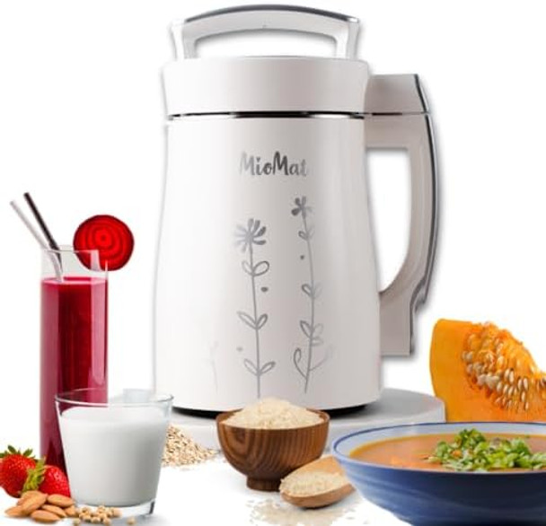 8in1 Plant Based Milk Maker Make 40oz of Natural Almond Milk Soy Milk Oat Milk Coconut Milk and more ... + soups porridges smoothies purées... Automatically at the touch of a button