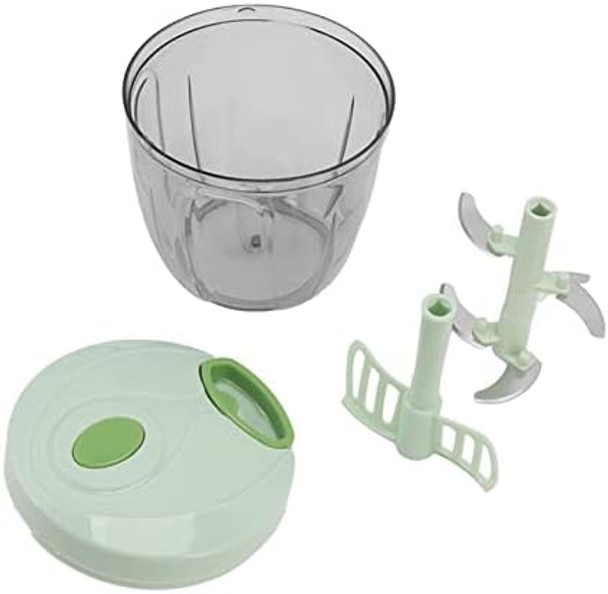 Manual Food Chopper Quick Hand Pull Vegetable Chopper/Mincer for Onions/Garlic/Herbs/Meats/Salad Manual Food Chopper Quick Hand Pull Vegetable Chopper/Mincer for Onions/Garlic/Herbs/Meats/Salad