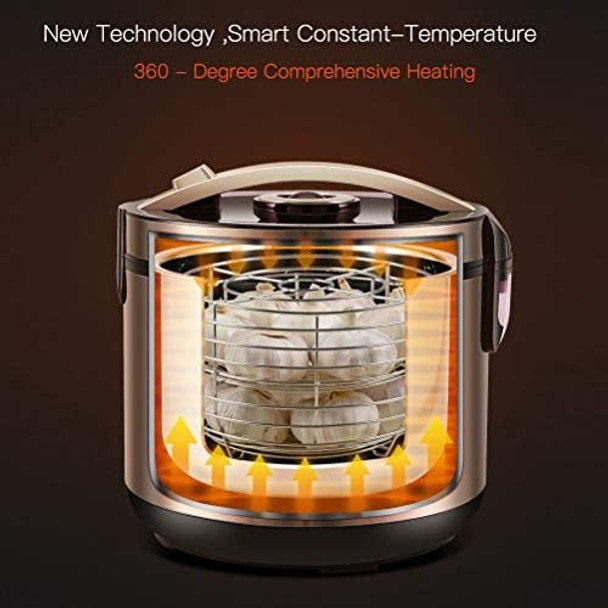 6L Black Garlic Fermenter Yogurt Maker with Adjustable Temperature & Time Control Kimchi machine Sweet Rice Wine Maker Full Automatic Natto Maker FCC UL Listed