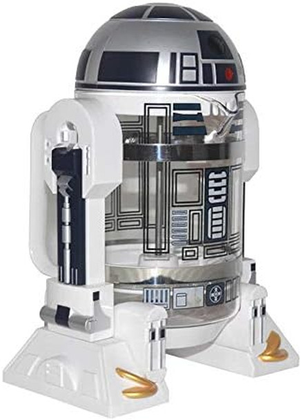 Noble Createaprototype NBCDY Hand Coffee Machine Creative Robot R2D2 Mini Stainless Steel Filter Coffee Maker Home Insulation Pressure Pot