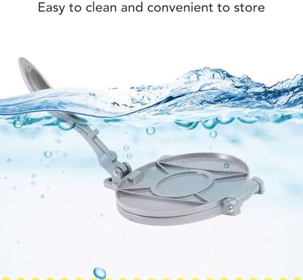 Corn Tortilla Maker Aluminum Alloy Manual Compact Tortilla Press for Household Kitchen