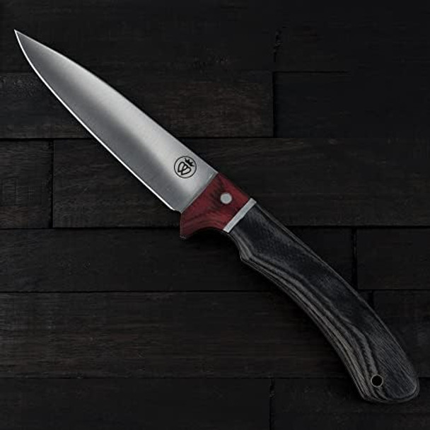 Prince of Scots 4.5 Inch Paring/Utility Knife Extra-Large Handle Premium Steel Multipurpose Straight Edge Spear Point Prince of Scots 4.5 Inch Paring/Utility Knife Extra-Large Handle Premium Steel Multipurpose Straight Edge Spear Point