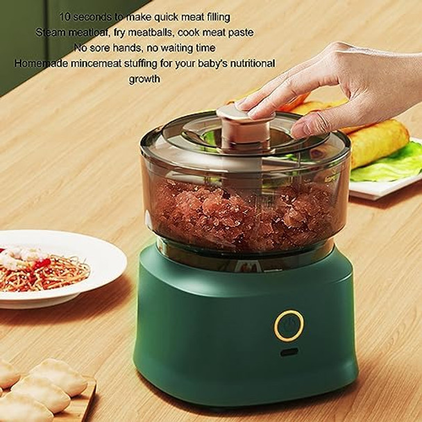 Pwshymi Versatile Electric Mini Food Processor Efficient USB Rechargeable Chopper for Baby Food Garlic Chili Onion Meat Utensilios de cocina Pwshymi Versatile Electric Mini Food Processor Efficient USB Rechargeable Chopper for Baby Food Garlic Chili Onion Meat Utensilios de cocina