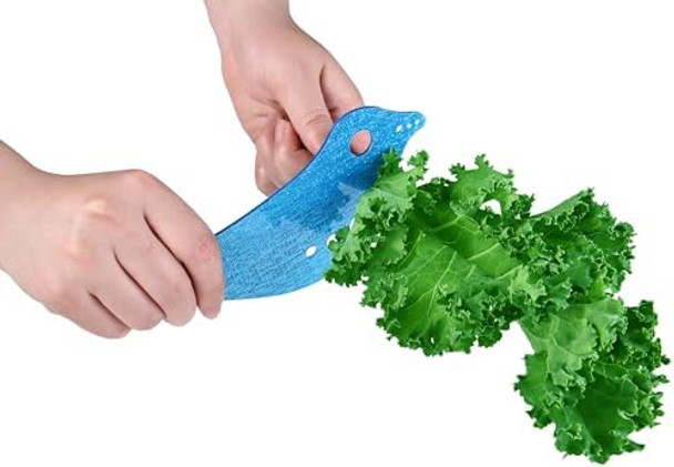 RONDURE Herb Stripper - Efficient Leaf Remover for Kale Chard Collard Greens Multi-functional Herb Leaf Stripper LooseLeaf Kitchen Gadget for Leafy Greens and Herbs
