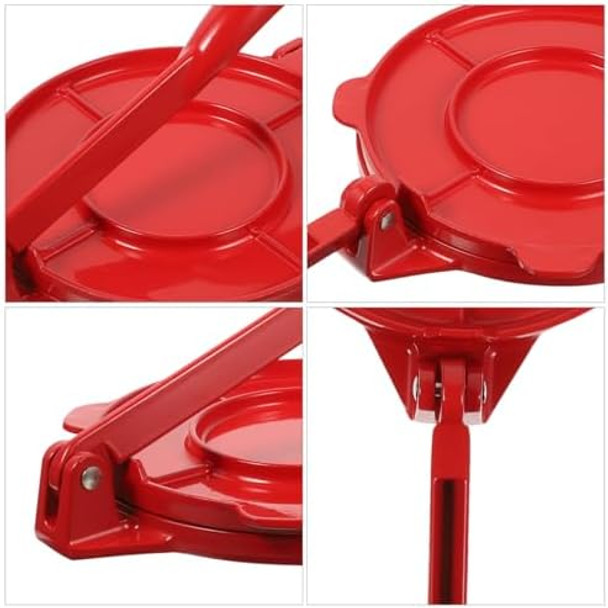 Aluminum Alloy Tortilla Press Dough Press Tool for Pizza and Flatbread Making Design Easy to Clean for Home and Professional Use