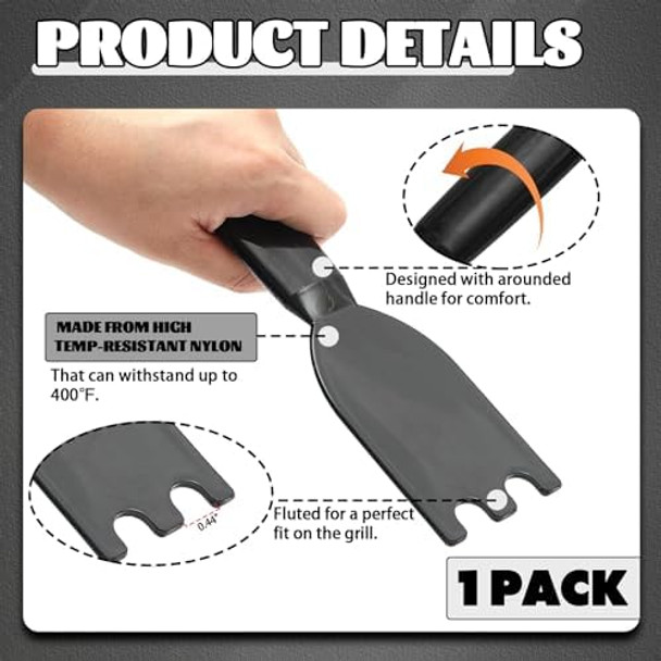 Grill Scraper for George Foreman and (8-Pack) Sous Vide Magnetical Weights